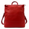 Dámský kožený batoh Luka 24-032 V2 červený