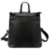 Dámský kožený batoh Luka 24-032 V2 černý