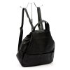 Dámský kožený batoh Luka 24-070 černý
