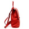 Dámský kožený batoh Luka 24-075 červený