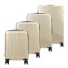 Sada cestovních kufrů Gregorio W3028 krémová