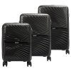 Sada cestovních kufrů Pierre Cardin  1103 JOY01 x3 Z černá