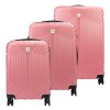 Sada tří kufrů značky Pierre Cardin ISTANBUL MED10 x3 Z růžová