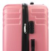 Sada tří kufrů značky Pierre Cardin ISTANBUL MED10 x3 Z růžová