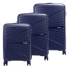 Sada cestovních kufrů Pierre Cardin LEE01 PP02 102 x3 Z modrá