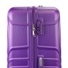 Cestovní kufr Leonardo S036 fialový