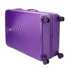 Cestovní kufr Leonardo S036 fialový