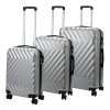 Sada kufrů Pierre Cardin MED12 x3 Z stříbrná