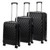 Sada kufrů Pierre Cardin MED12 x3 Z černá