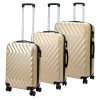 Sada kufrů Pierre Cardin MED12 x3 Z béžová