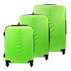 Sada cestovních kufrů Gravitt #1050 x3 Z zelená