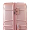 Sada cestovních kufrů Leonardo 3036-1 x5 Z růžová