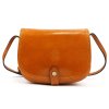 Kožená crossbody kabelka Florence 49-1 camel