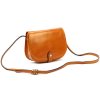Kožená crossbody kabelka Florence 49-1 camel
