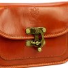 Kožená crossbody kabelka Florence 57 camel