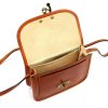 Kožená crossbody kabelka Florence 57 camel