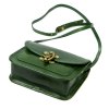 Kožená crossbody kabelka Florence 57 zelená