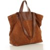 Shopper bag kabelka Marco Mazzini VSM56 hnědá