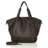 Shopper bag kabelka Marco Mazzini MM257 tmavě hnědá