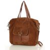 Shopper bag kabelka Marco Mazzini VSM126 hnědá