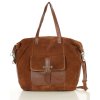 Shopper bag kabelka Marco Mazzini VSM126 hnědá