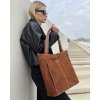 Shopper bag kabelka Marco Mazzini VS108 hnědá