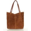 Shopper bag kabelka Marco Mazzini VS108 hnědá