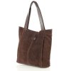 Shopper bag kabelka Marco Mazzini VS108 tmavě hnědá