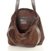 Shopper bag kabelka Marco Mazzini VS108 tmavě hnědá