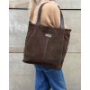 Shopper bag kabelka Marco Mazzini VS108 tmavě hnědá