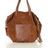 Shopper bag kabelka Marco Mazzini VS1M hnědá