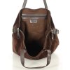 Shopper bag kabelka Marco Mazzini VS1M tmavě hnědá
