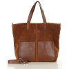 Shopper bag kabelka Marco Mazzini VS123 hnědá