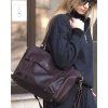 Shopper bag kabelka Marco Mazzini VS124 tmavě hnědá