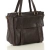 Shopper bag kabelka Marco Mazzini VS124 tmavě hnědá