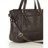 Shopper bag kabelka Marco Mazzini VS124 tmavě hnědá