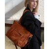 Shopper bag kabelka Marco Mazzini VS124 camel