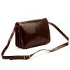 Kožená crossbody kabelka Florencie 108 hnědá