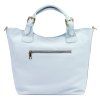 Kožená shopper bag kabelka Luka 26-108 DL modrá