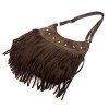 Crossbody kabelka Camilla 10.002 tmavě hnědá