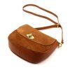 Kožená crossbody kabelka Luka 26-040 camel