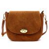 Kožená crossbody kabelka Luka 26-040 camel