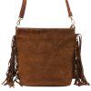 Crossbody kabelka Luka 26-030 hnědá