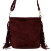Crossbody kabelka Luka 26-030 vínová
