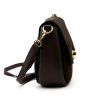 Kožená crossbody kabelka Luka 26-040 černá