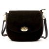Kožená crossbody kabelka Luka 26-040 černá