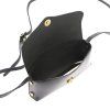 Kožená crossbody kabelka Florence 72 černá