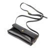 Kožená crossbody kabelka Florence 72 černá