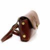 Kožená crossbody kabelka Florence 72 hnědá