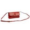 Kožená crossbody kabelka Florence 72 červená